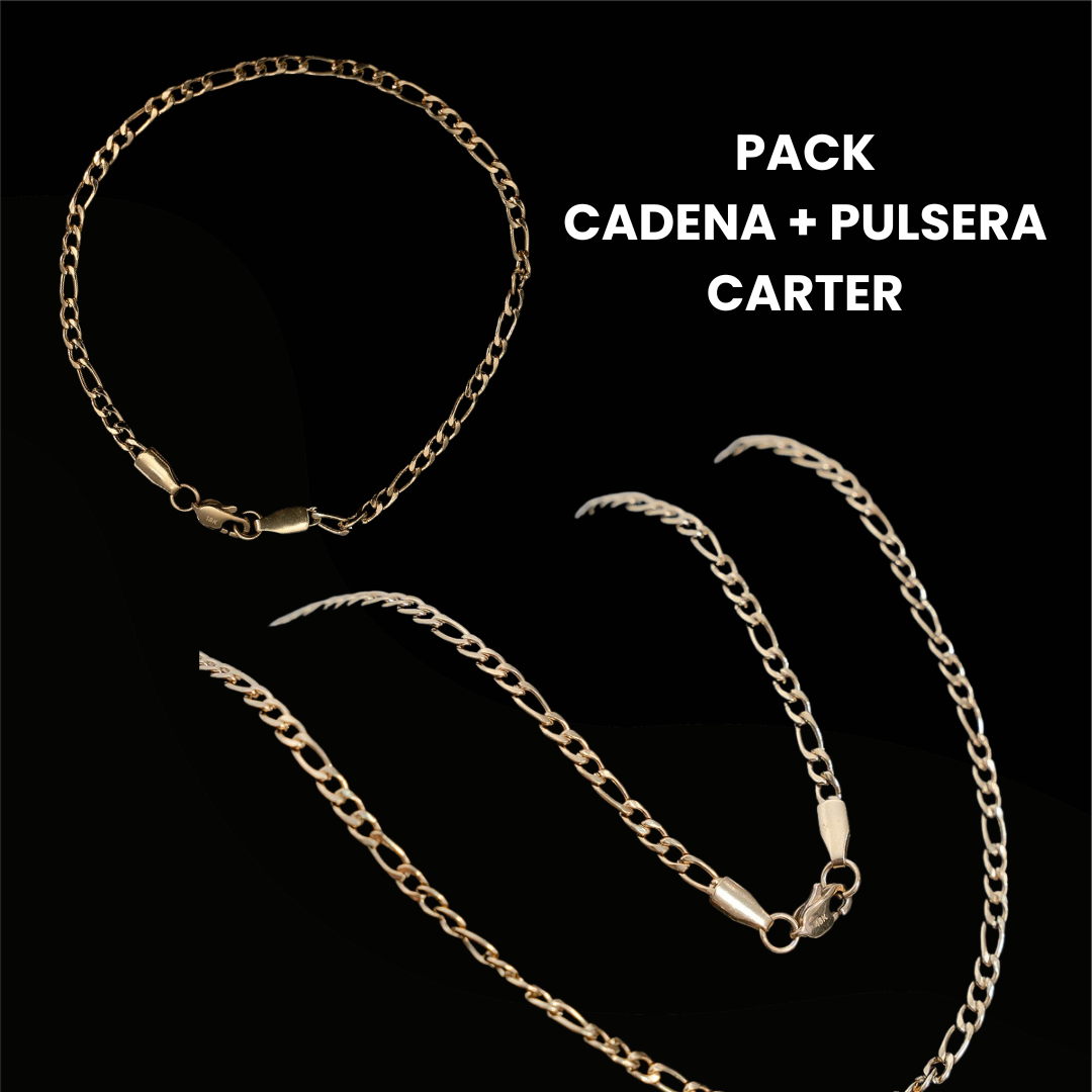 Conjunto Carter | Cadena + Pulsera Hombre