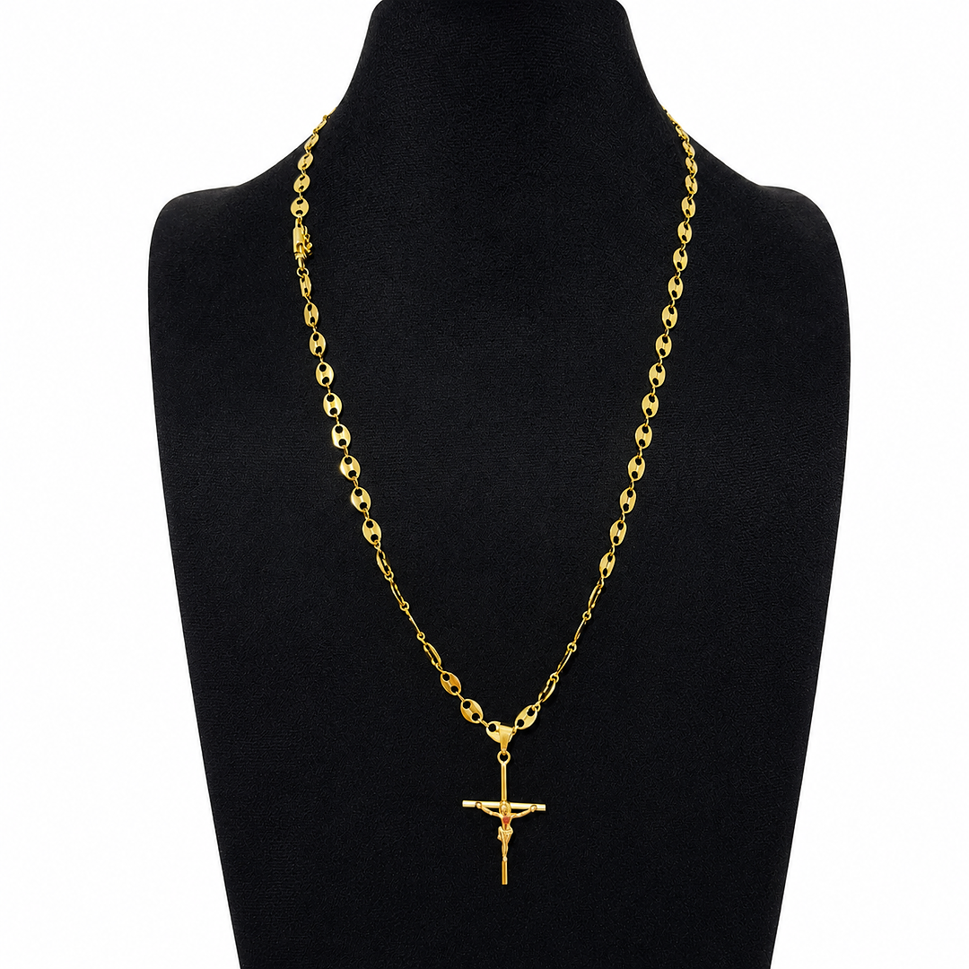 Cadena + Dije Jesus Cruz