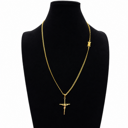 Cadena + Dije Jesus Cruz
