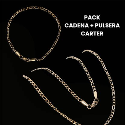 Conjunto Carter | Cadena + Pulsera Hombre