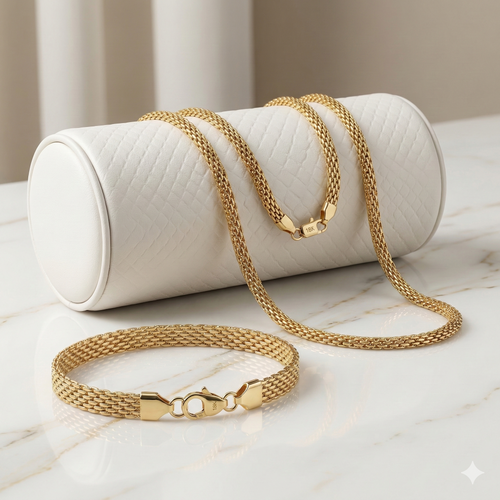 Conjunto Chinesca | Cadena + Pulsera Hombre