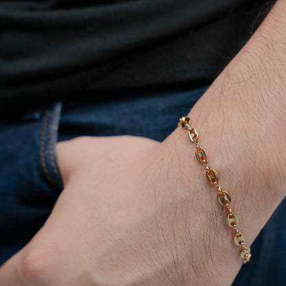 Pulsera Grano Cafe Hombre