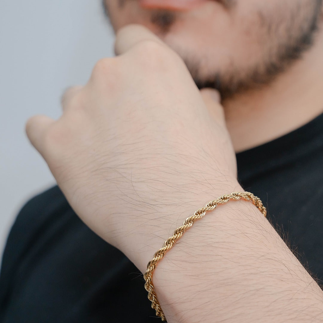 Conjunto Lazo | Cadena + Pulsera Hombre