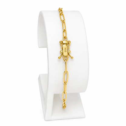 Pulsera Eslabón Imperial | Broche Premium