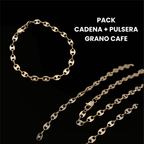Pack Grano Cafe | Cadena + Pulsera