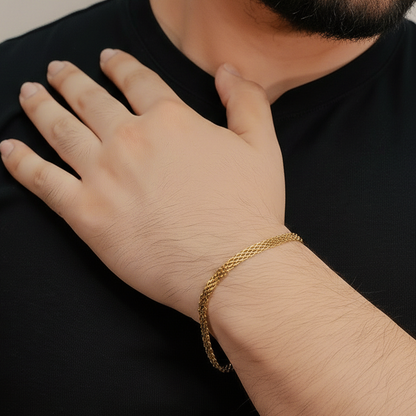 Conjunto Chinesca | Cadena + Pulsera Hombre