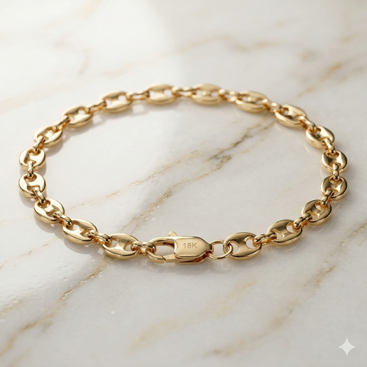 Pulsera Grano Cafe Hombre