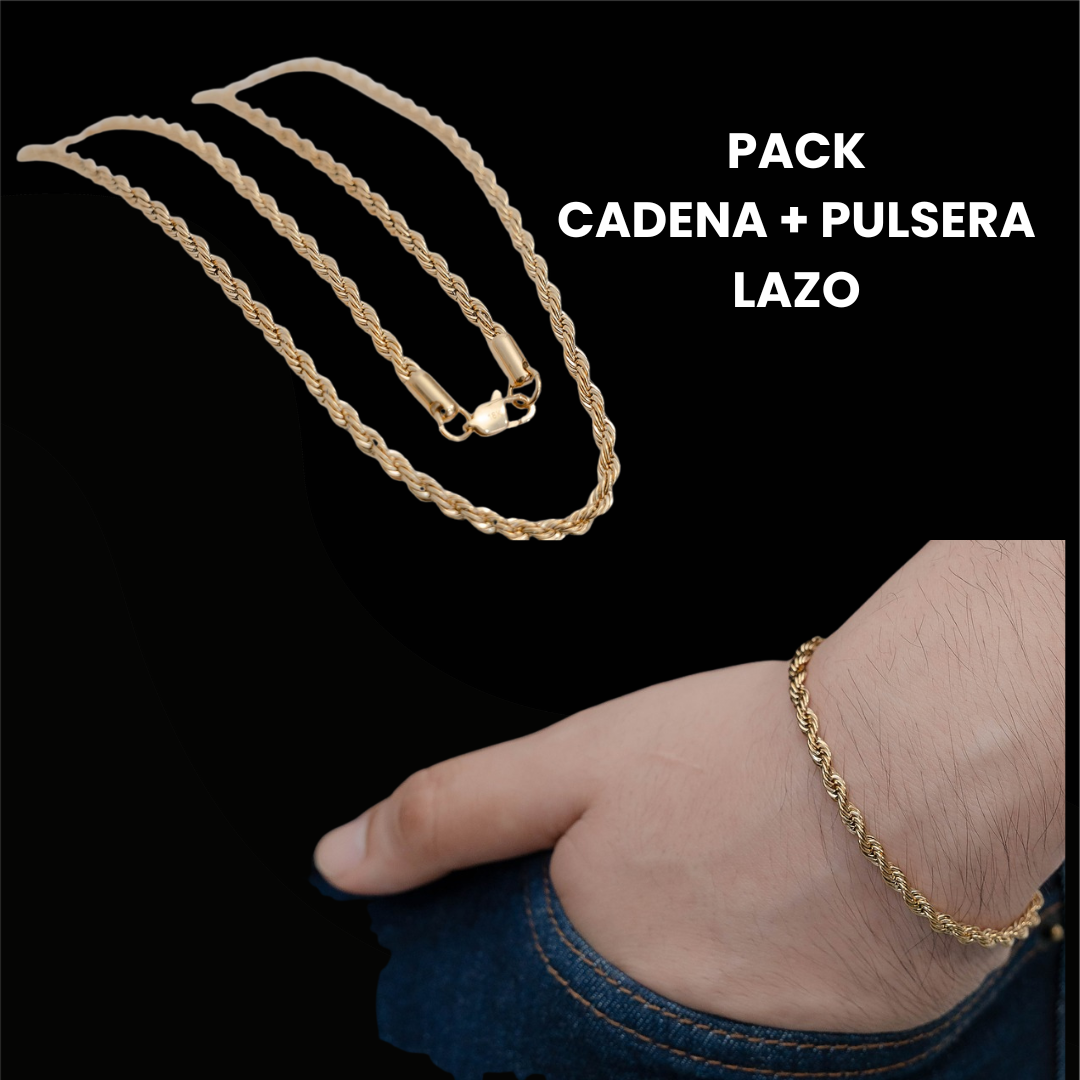 Pack Lazo | Cadena + Pulsera