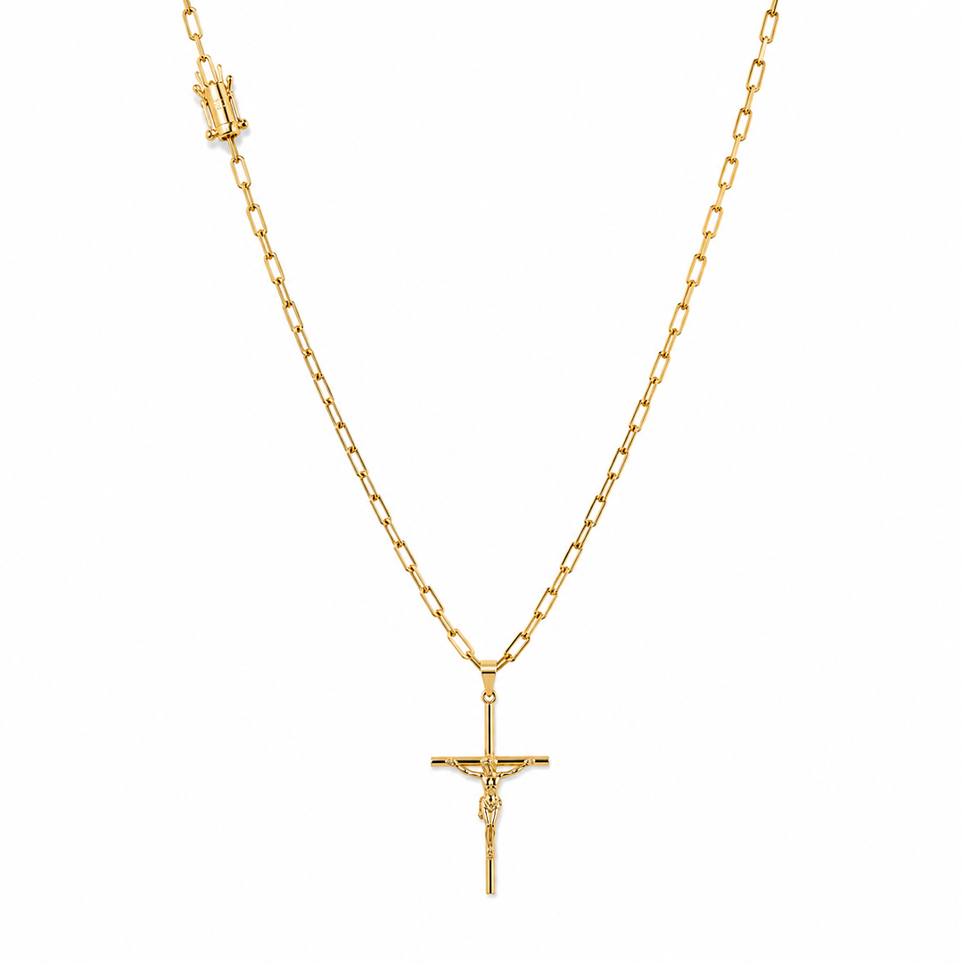 Cadena + Dije Jesus Cruz