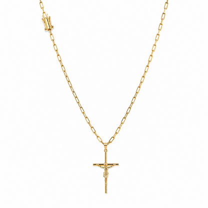 Cadena + Dije Jesus Cruz