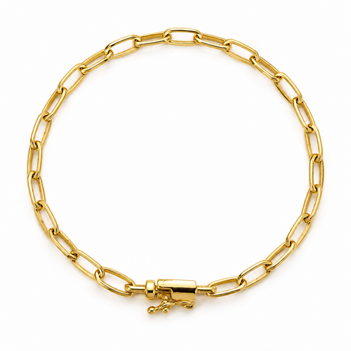 Pulsera Oval Link Hombre