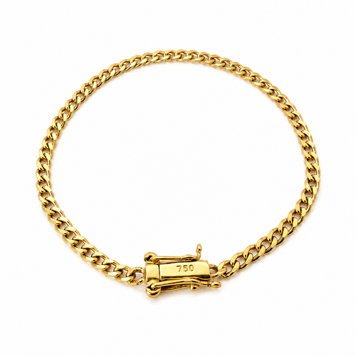 Pulsera Cubana Broche Cajon