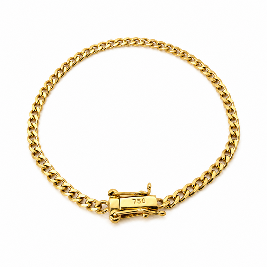 Pulsera Cubana Broche Cajon