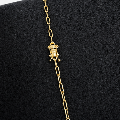 Cadena Eslabón Imperial Hombre | Broche Premium