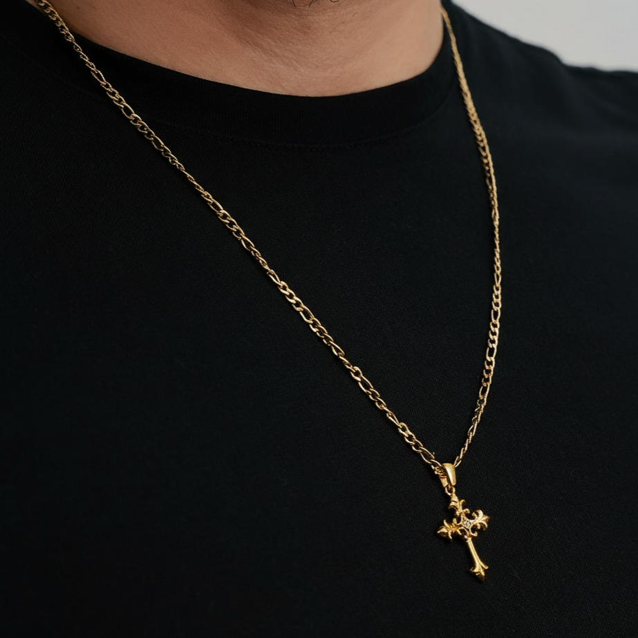 Pack Dije Cruz + Cadena Carter