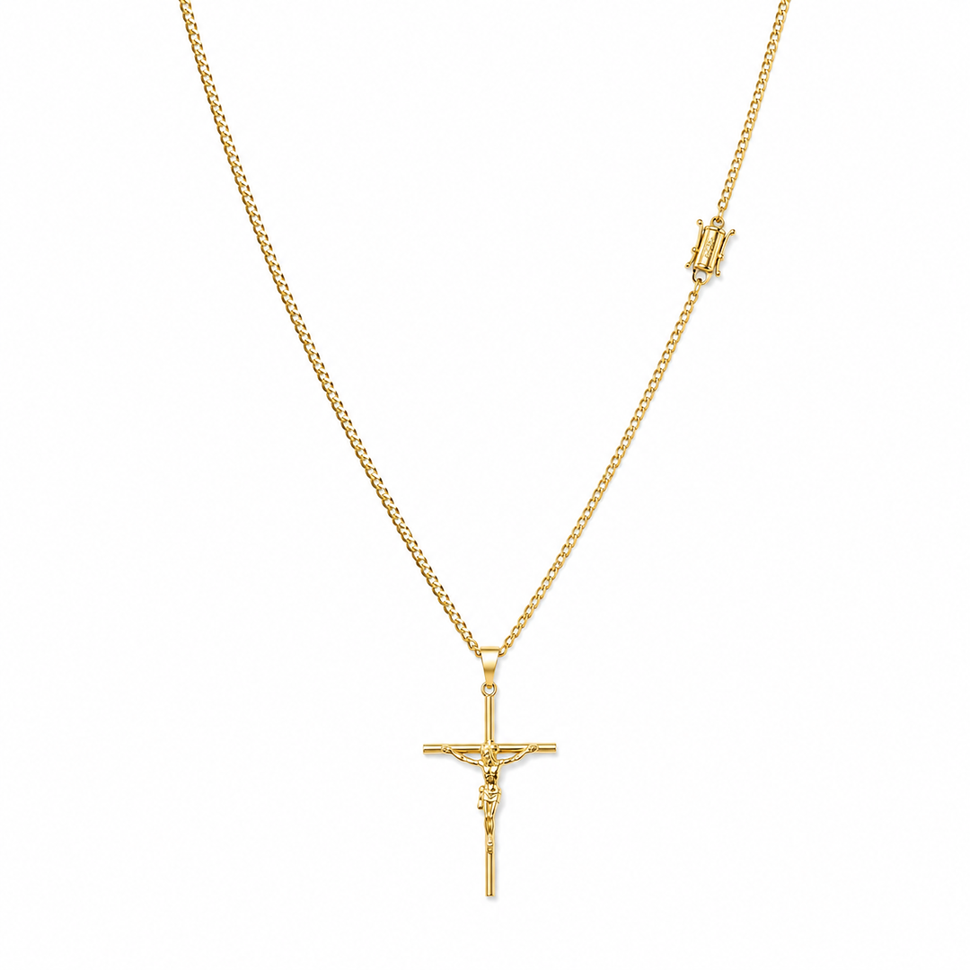 Cadena + Dije Jesus Cruz