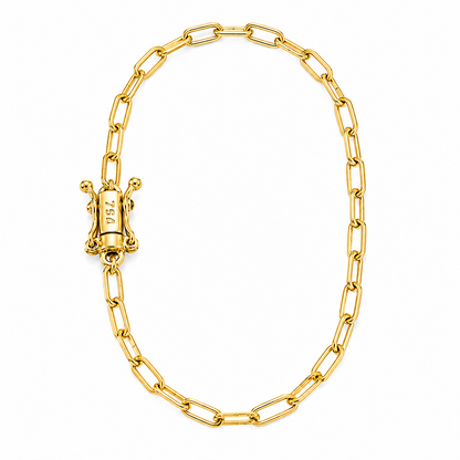 Pulsera Eslabón Imperial | Broche Premium