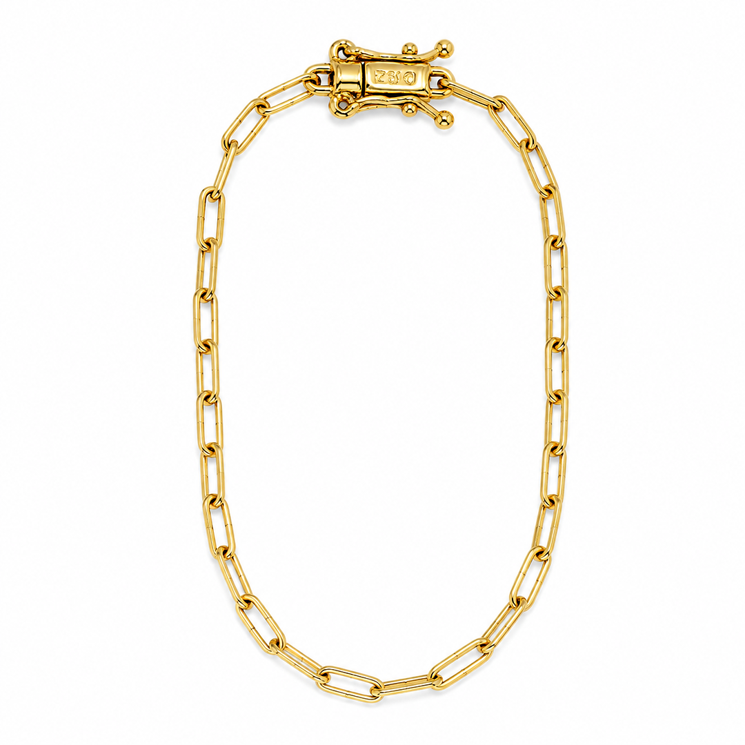 Pulsera Eslabón Imperial | Broche Premium
