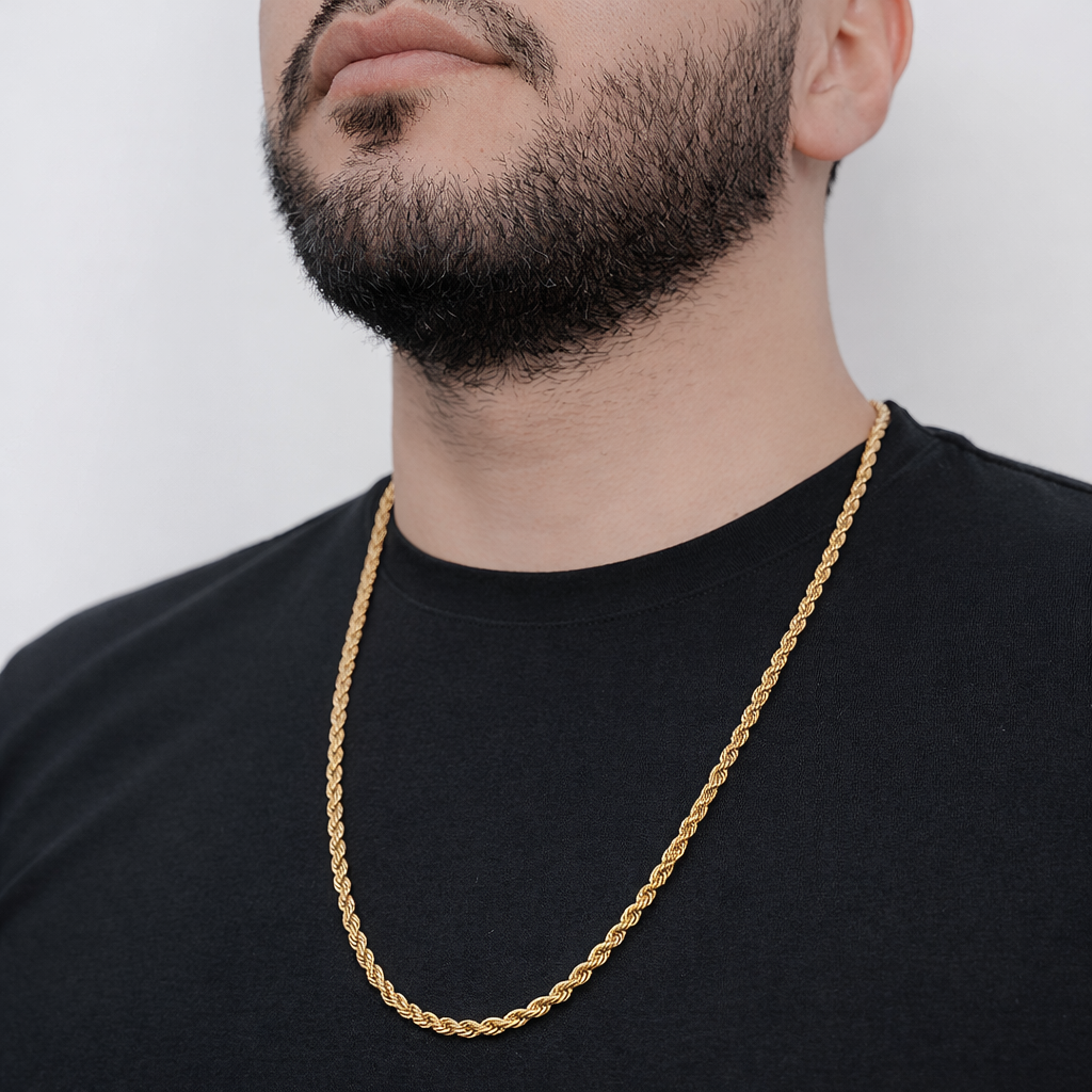 Conjunto Lazo | Cadena + Pulsera Hombre