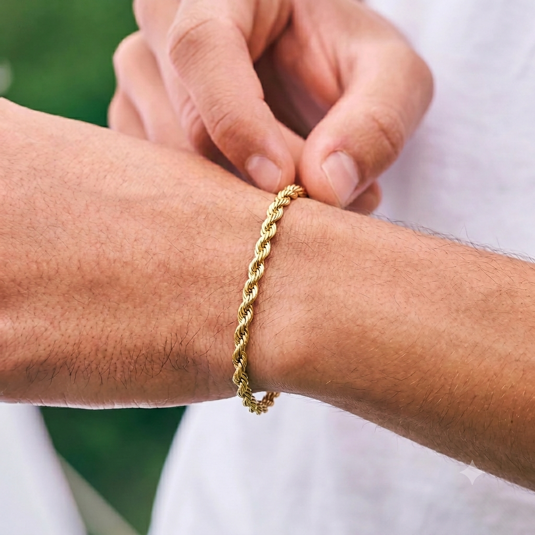 Pulsera Lazo hombre | Broche Premium