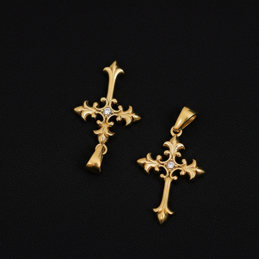 Pack Dije Cruz + Cadena Carter