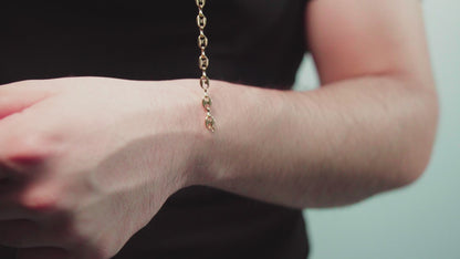 Conjunto Grano Cafe | Cadena + Pulsera Hombre
